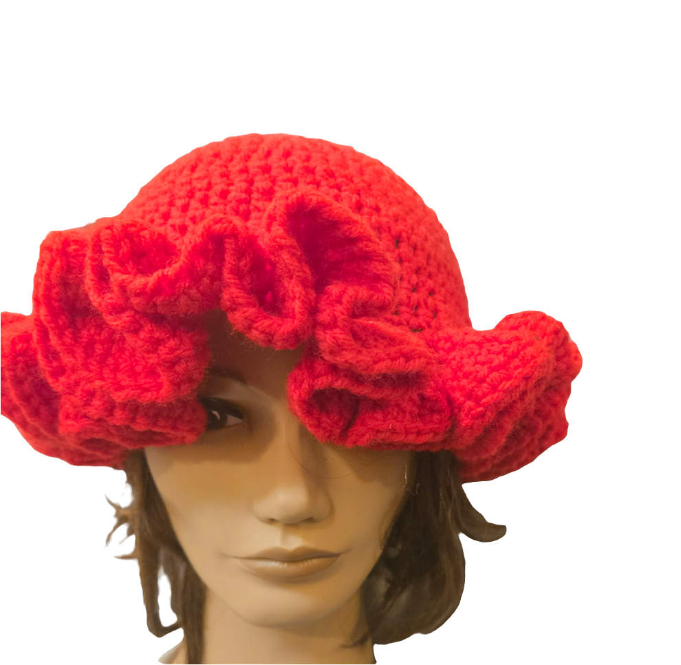 Ruffle Hat