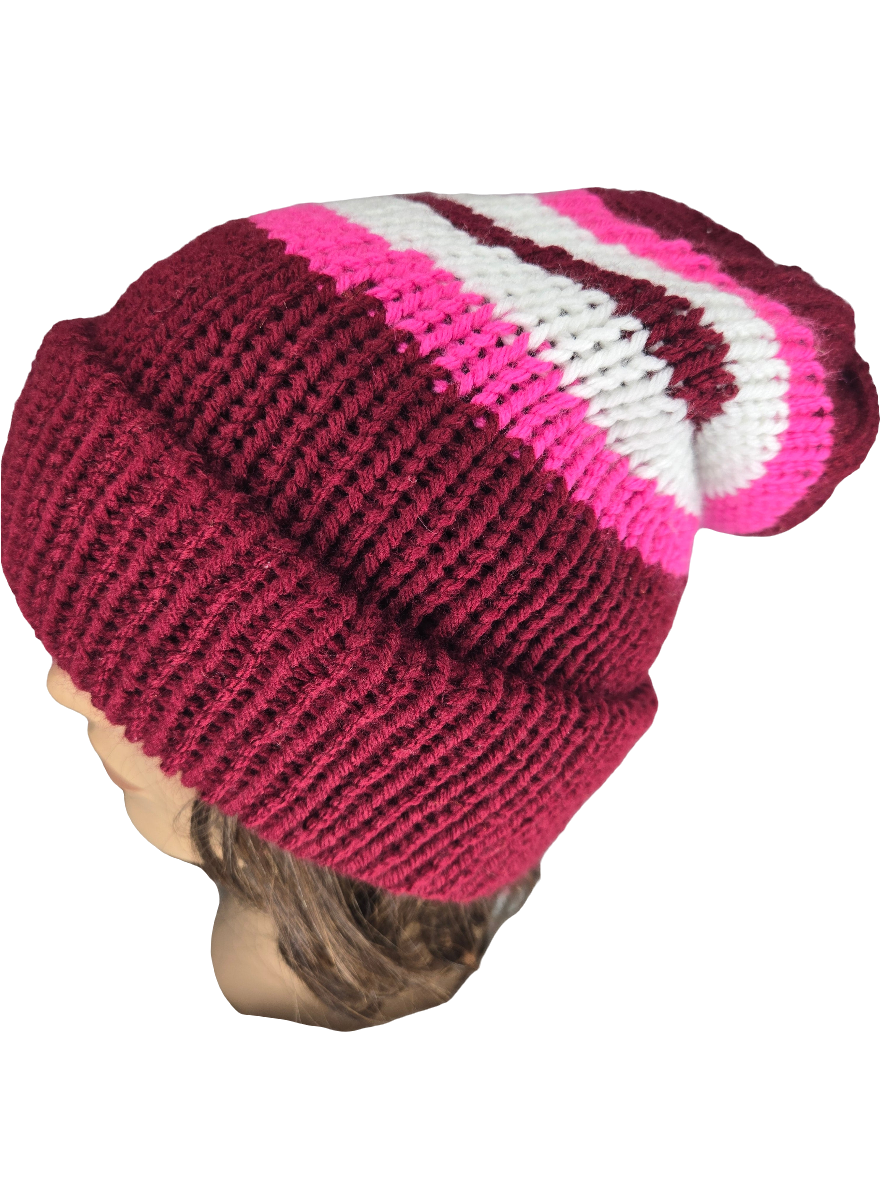 Knitted Striped Hat