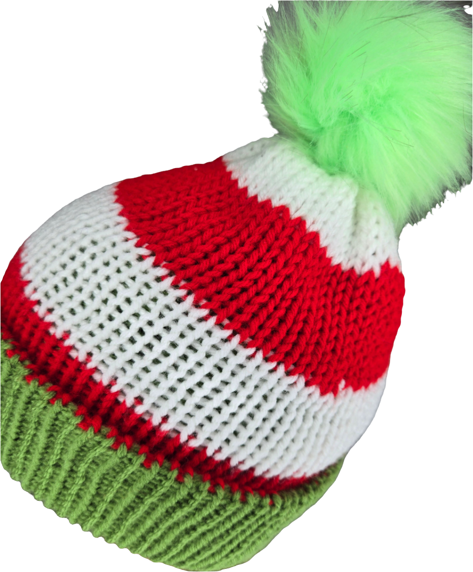 Knitted Grinch Hat