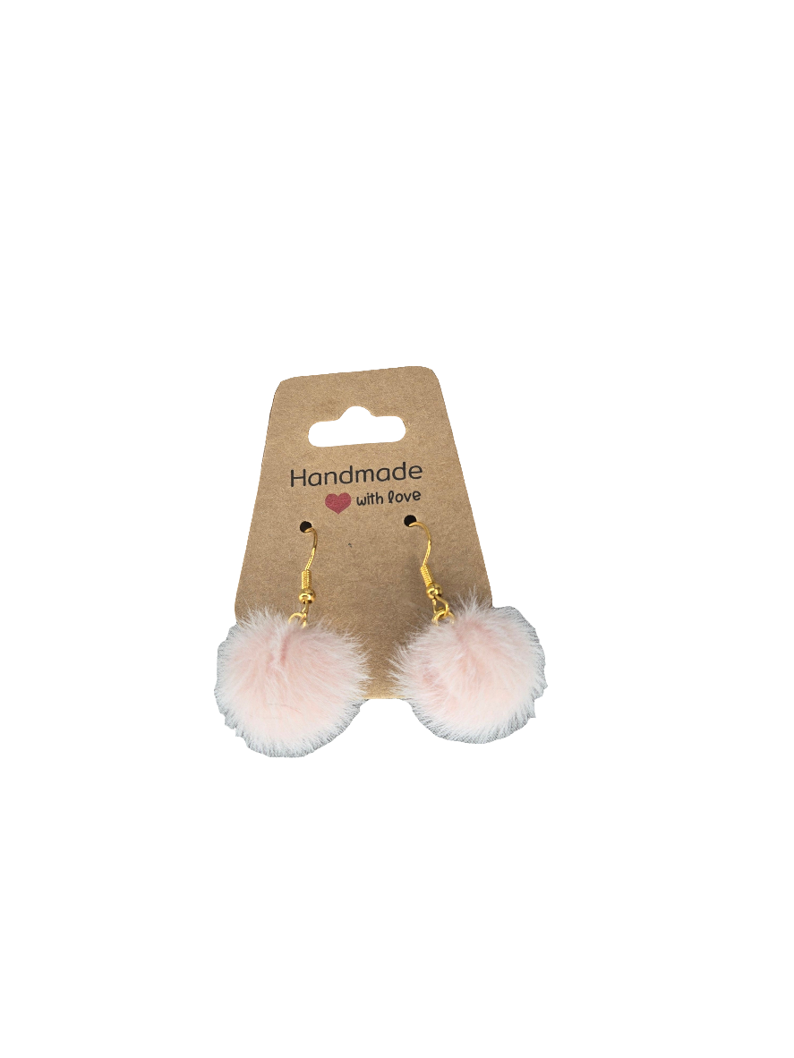 Pompom Earrings