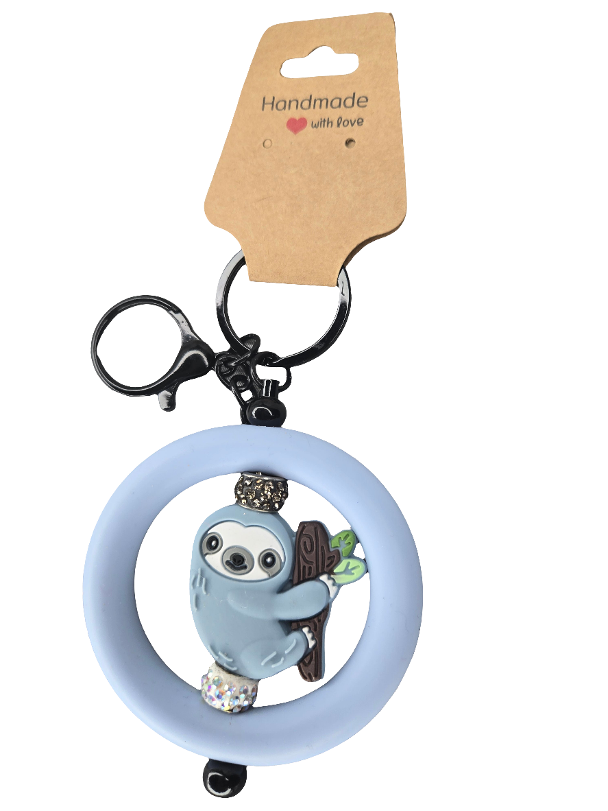 Sloth Keychain