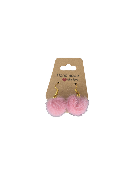 Pompom Earrings